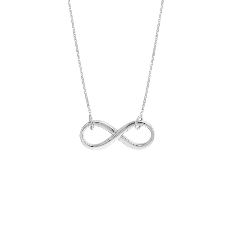 Silver Infinity Necklace