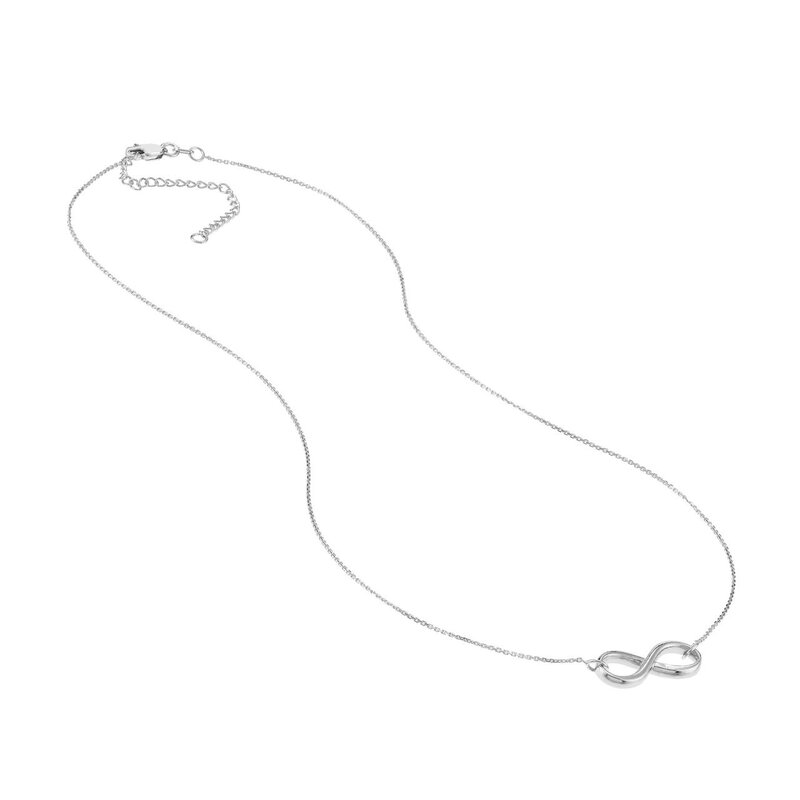 Silver Infinity Necklace