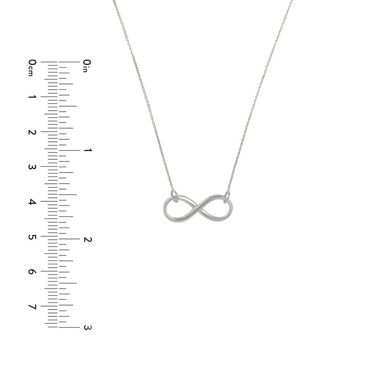 Silver Infinity Necklace