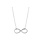 Silver Infinity Necklace