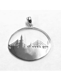 Southern Gates Jewelry Gate Charleston Skyline Pendant