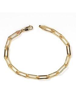 Southern Gates Jewelry Gold Filled Paper Clip Bracelet