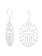 Southern Gates Jewelry Sterling Cross Gate Earrings