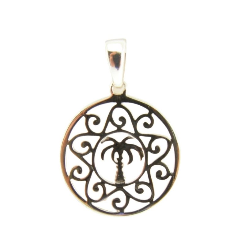 Southern Gates Jewelry Sterling Palmetto Pendant