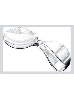 SS POLISHED LOOP HANDLE/SELF FEEDING SPOON