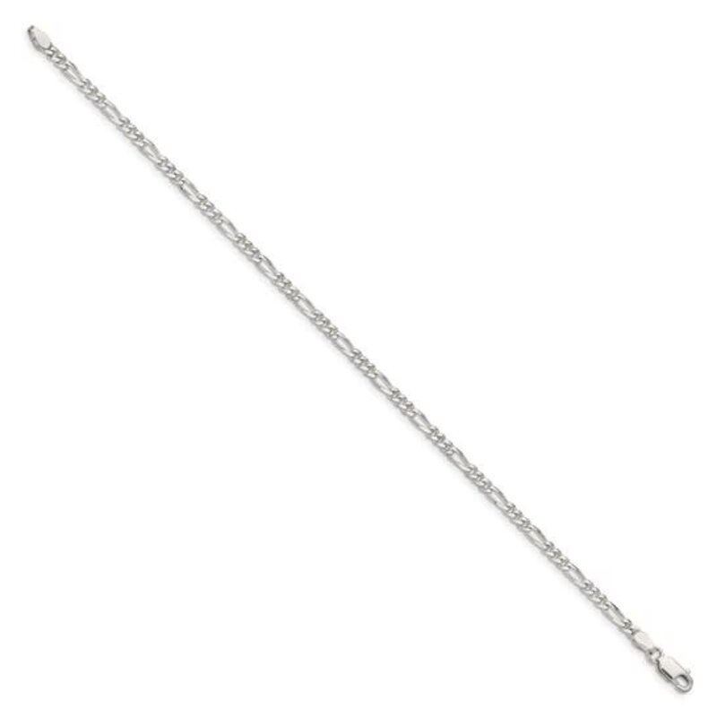 Sterling Silver 22" 3MM Figaro Chain