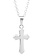 Sterling Silver Children's Cross Pendant Necklace