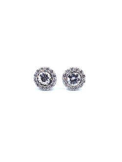 White Gold Diamond Earring Jackets