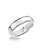 White Gold Milgrain Wedding Band