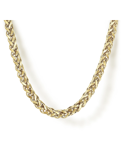 14KT 22" WHEAT CHAIN