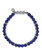 925 Sterling Silver Blue Lapis Beaded Bracelet