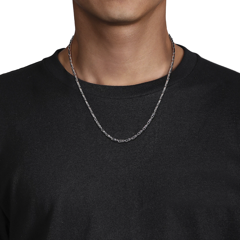 925 Sterling Silver Mens Chain Necklace