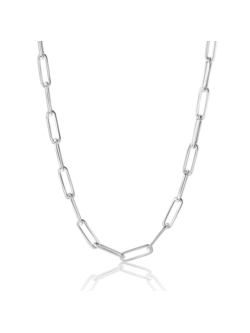 Sterling Silver Paperclip Chain